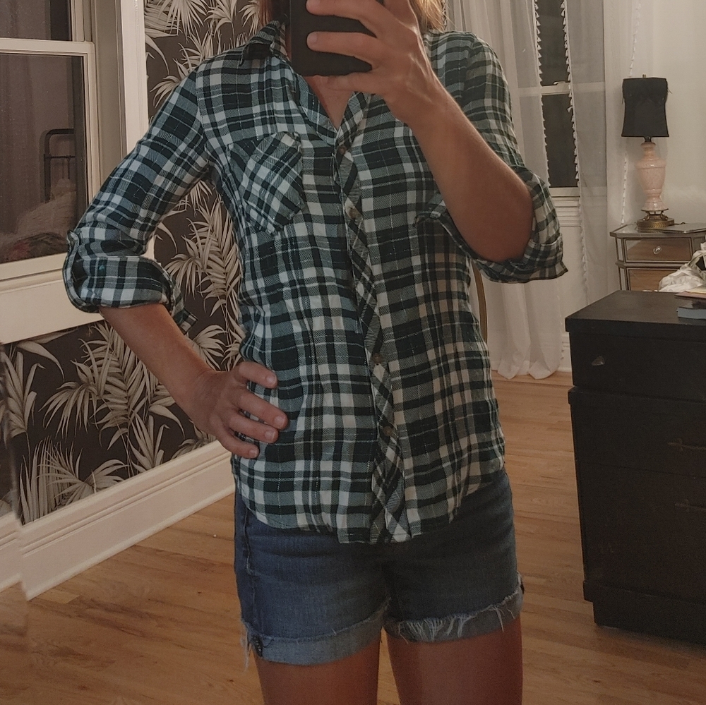 Tinsel Cayliana One Pocket Lurex Top